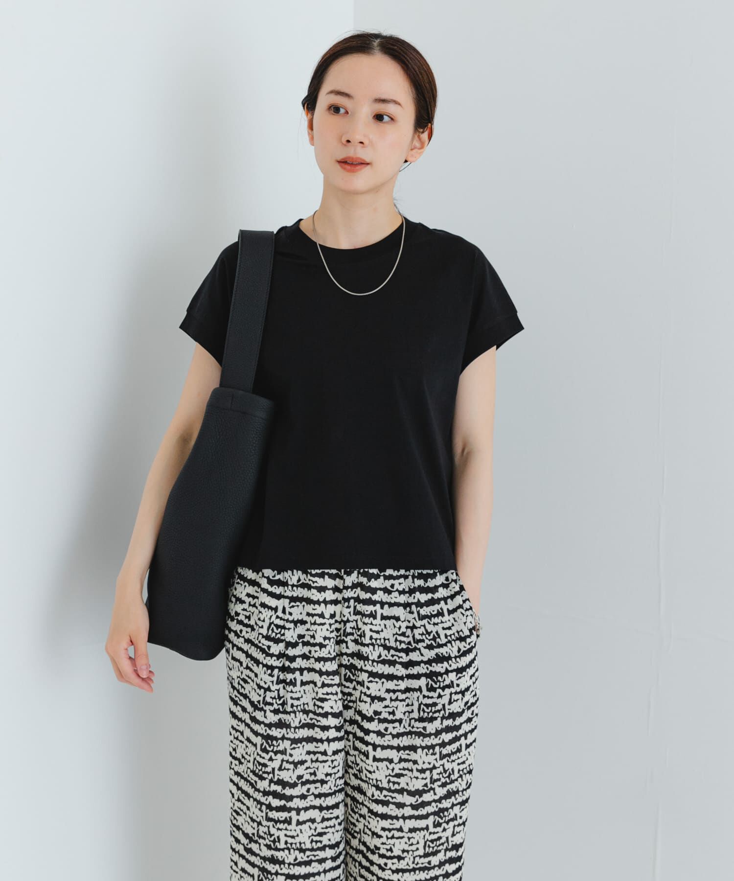 URBAN RESEARCH「スーピマコットンフレンチスリーブカットソー」|Tシャツ・カットソー|