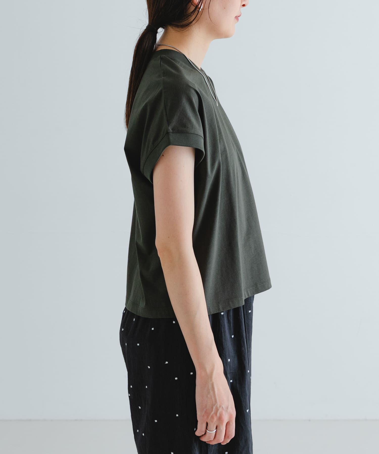 URBAN RESEARCH「スーピマコットンフレンチスリーブカットソー」|Tシャツ・カットソー|