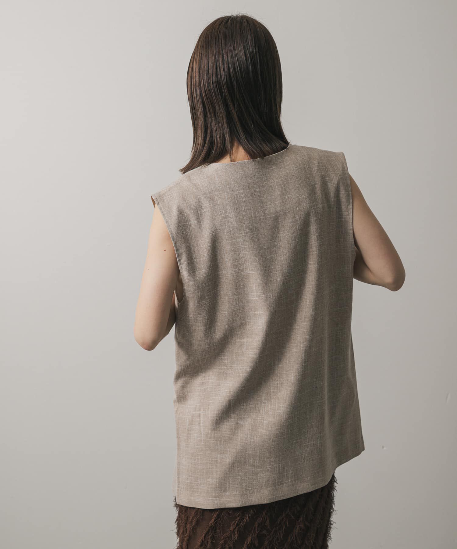 SENSE OF PLACE by URBAN RESEARCH「スキッパーツイードベスト」|ベスト・ジレ|