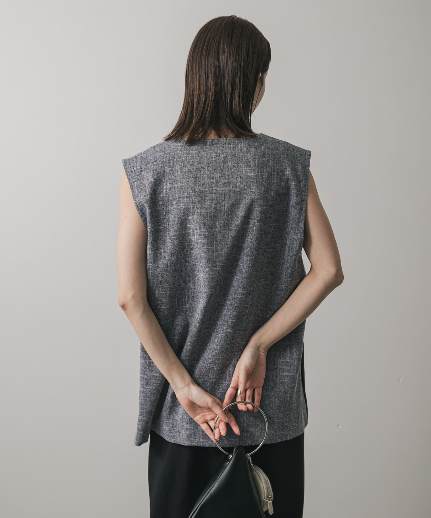 SENSE OF PLACE by URBAN RESEARCH「スキッパーツイードベスト」|ベスト・ジレ|