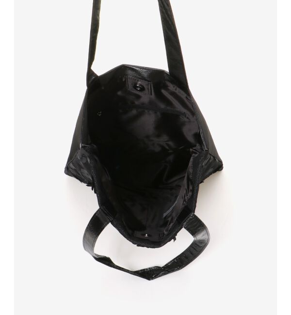 le.coeur blanc「チュールフラワーシンプルトート」|トートバッグ|