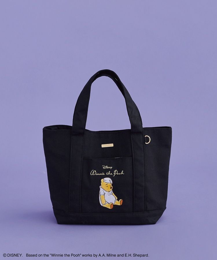 Maison de FLEUR「Winnie the Pooh/2Wayトートバッグ」|トートバッグ|ブラック