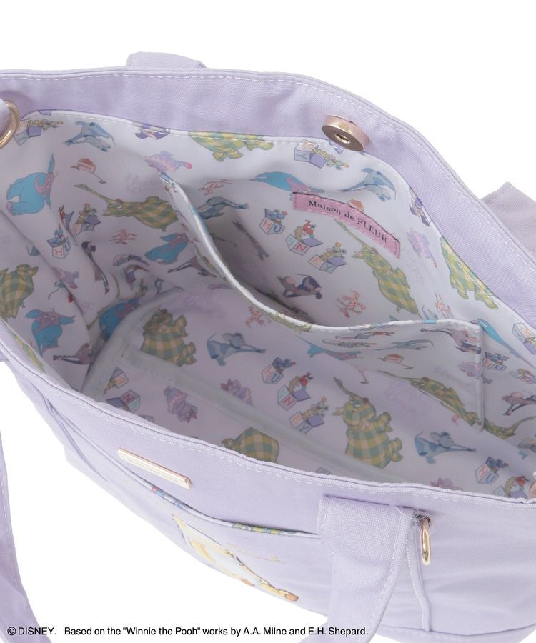 Maison de FLEUR「Winnie the Pooh/2Wayトートバッグ」|トートバッグ|