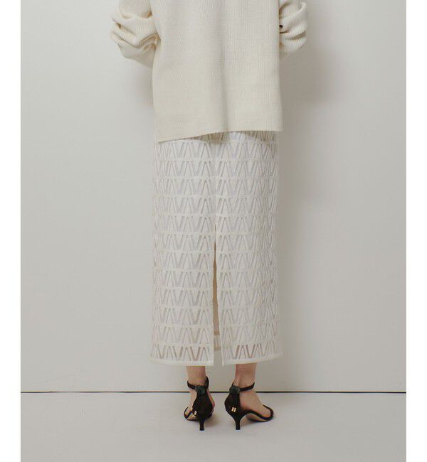 allureville「クロッシェ風レーススカート」|スカート|