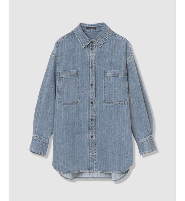 allureville「デニムビッグポケットシャツ」|シャツ・ブラウス|