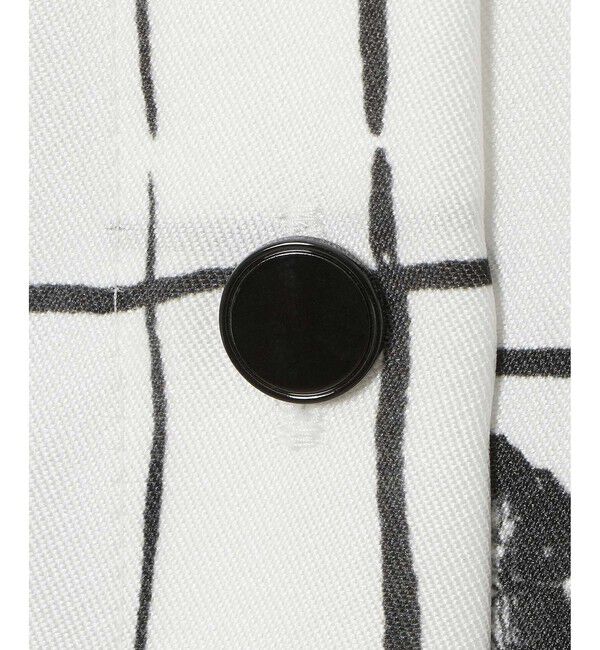 LOULOU WILLOUGHBY「【LOULOU WILLOUGHBY】SILK COフラワーチェックシャツブラウス」|シャツ・ブラウス|