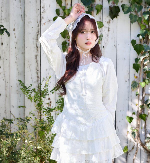  「【Denim Collection】ティアードミニワンピ」|ワンピース|