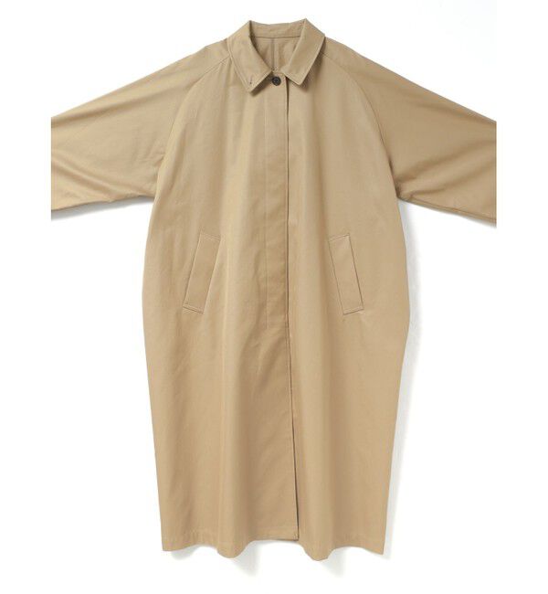 mizuiro ind「mizuiro ind ステンカラーコート」|ステンカラーコート|