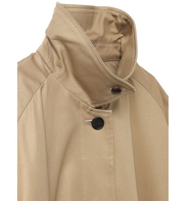 mizuiro ind「mizuiro ind ステンカラーコート」|ステンカラーコート|