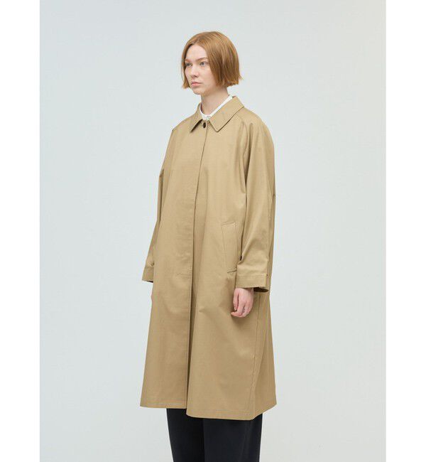 mizuiro ind「mizuiro ind ステンカラーコート」|ステンカラーコート|