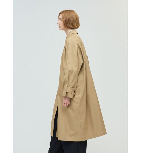 mizuiro ind「mizuiro ind ステンカラーコート」|ステンカラーコート|