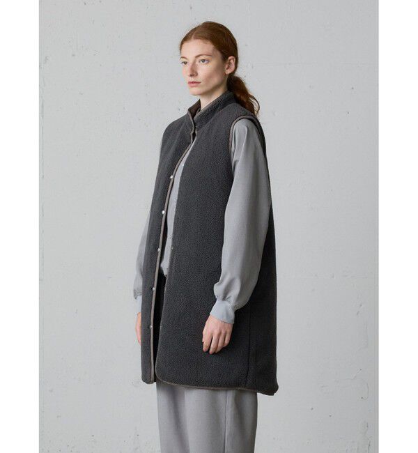 MidiUmi「MidiUmi キルティングリバーシブルベスト」|ベスト・ジレ|