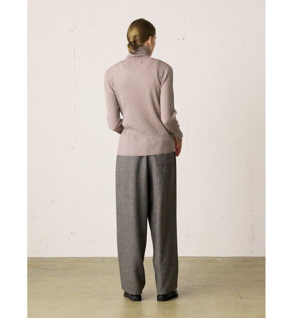 MidiUmi「MidiUmi ハイネックリブプルオーバー」|ニット・セーター|