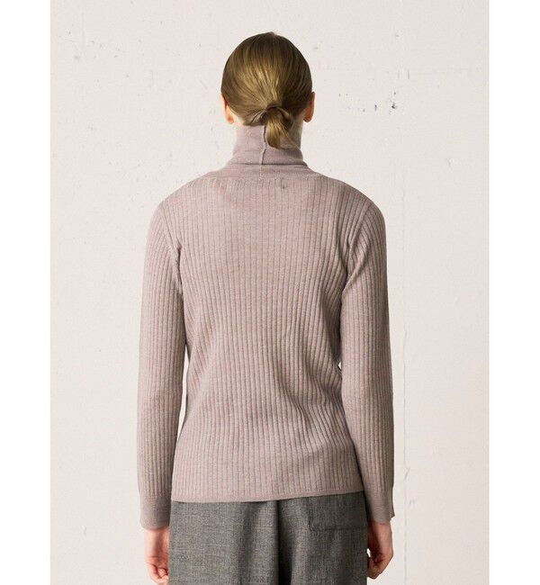 MidiUmi「MidiUmi ハイネックリブプルオーバー」|ニット・セーター|