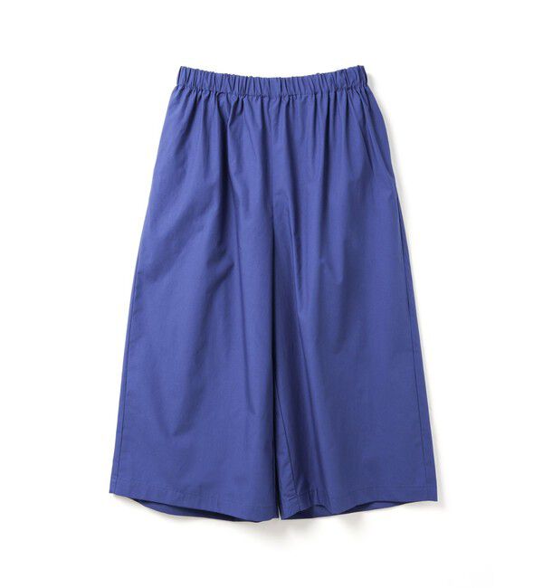 mizuiro ind「mizuiro ind ワイドハーフパンツ」|その他|ブルー