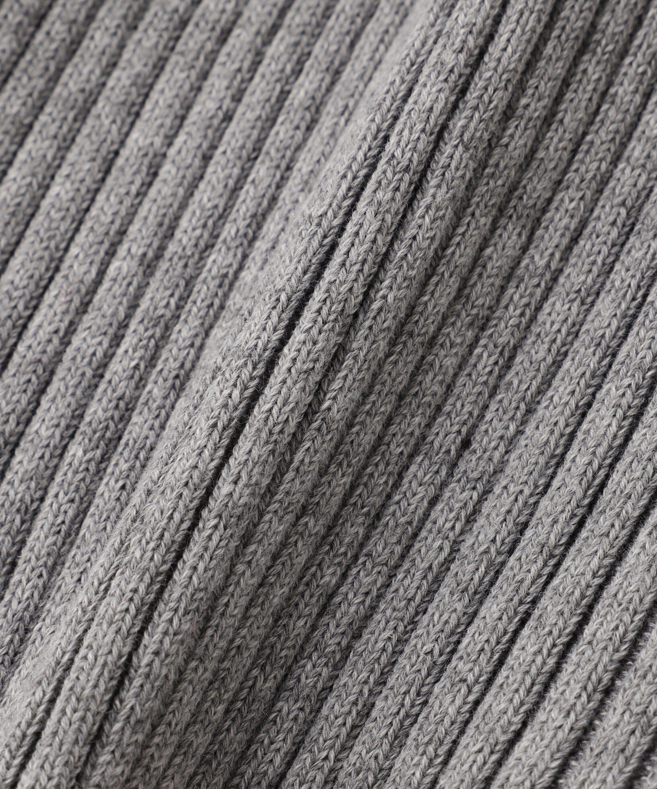  「配色リブショート丈ニットパーカー」|ニット・セーター|