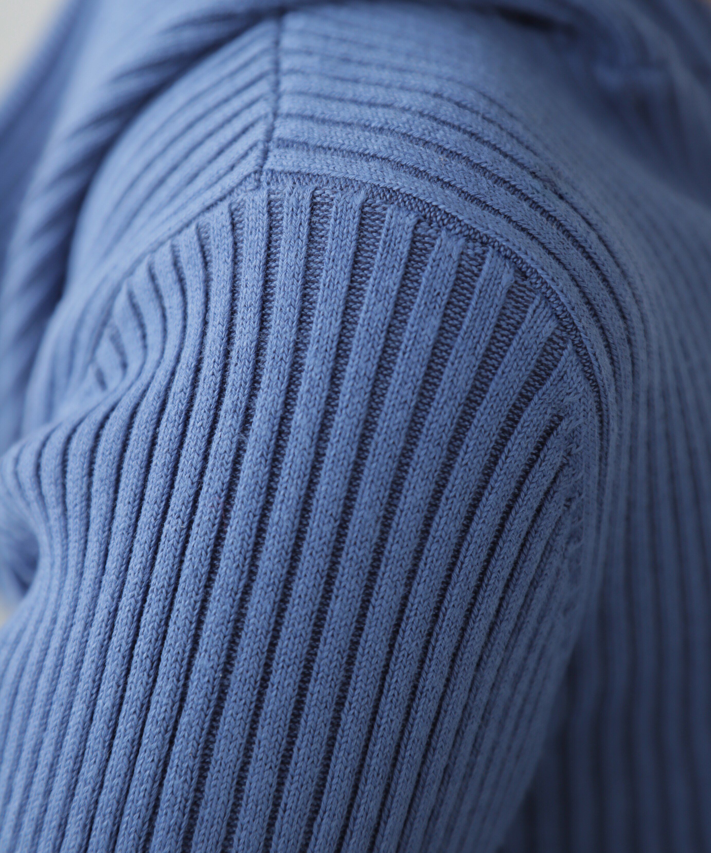  「配色リブショート丈ニットパーカー」|ニット・セーター|