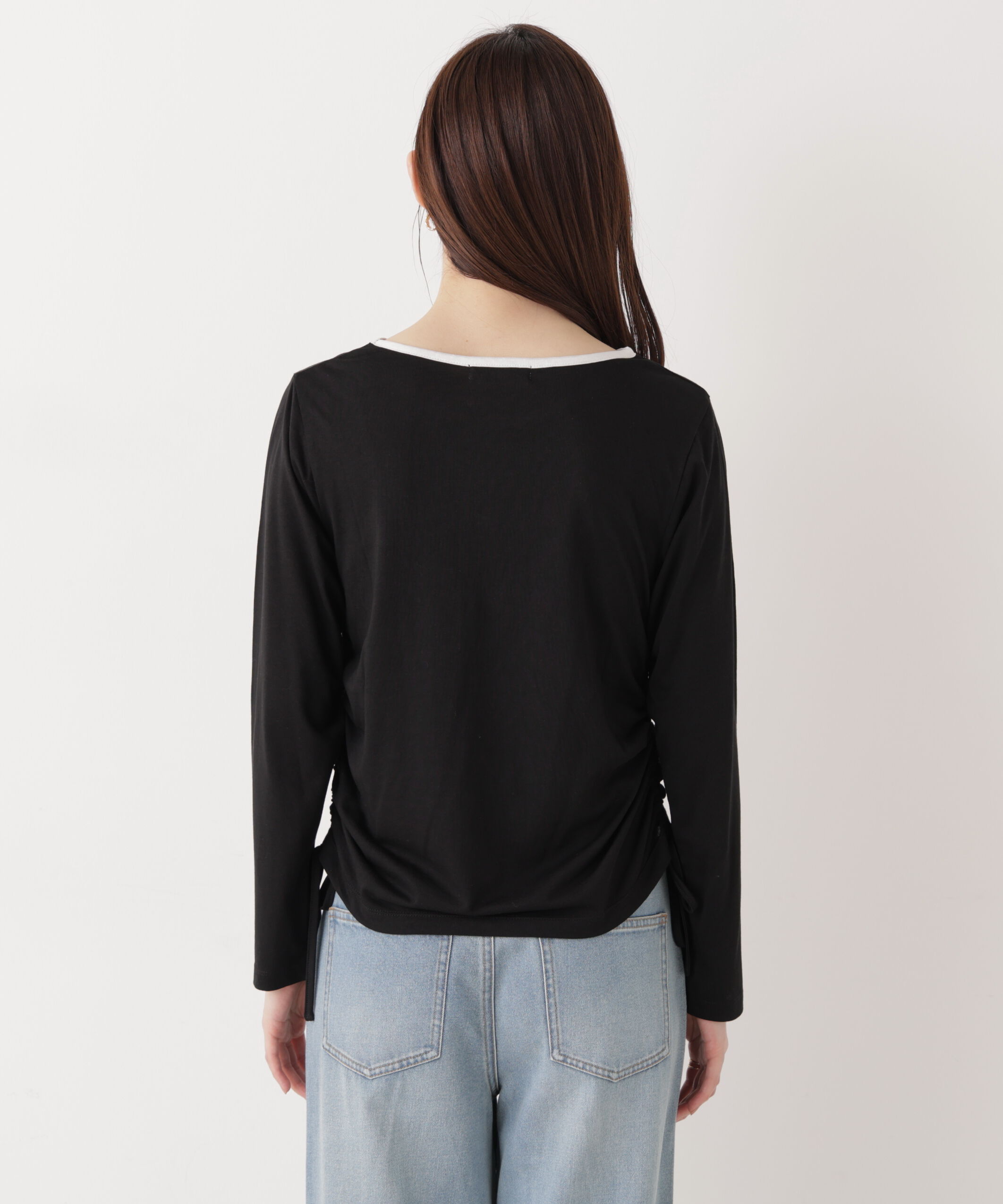 PROPORTION BODY DRESSING「〈a/mie〉ドロストシアートップス　　26SS」|Tシャツ・カットソー|