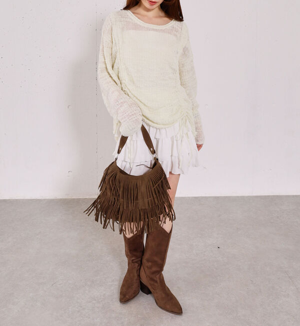 archives「ドロストスラブニットプルオーバー」|ニット・セーター|