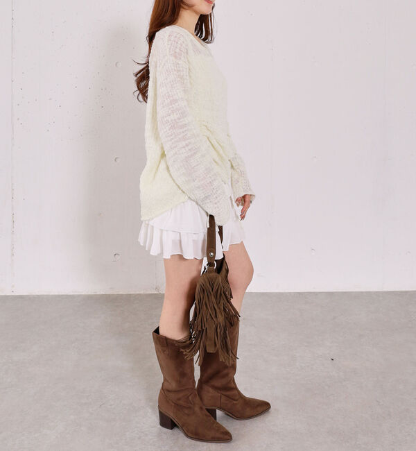 archives「ドロストスラブニットプルオーバー」|ニット・セーター|