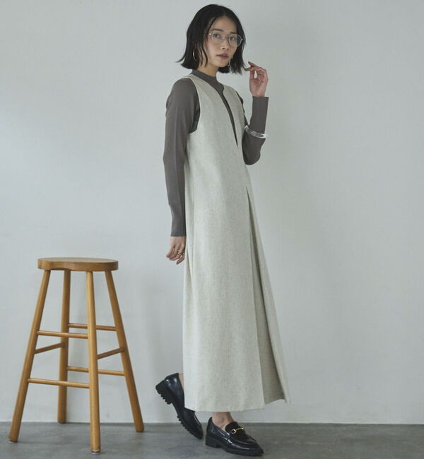 Doux archives「ニットＳＥＴジャンスカ」|ワンピース|