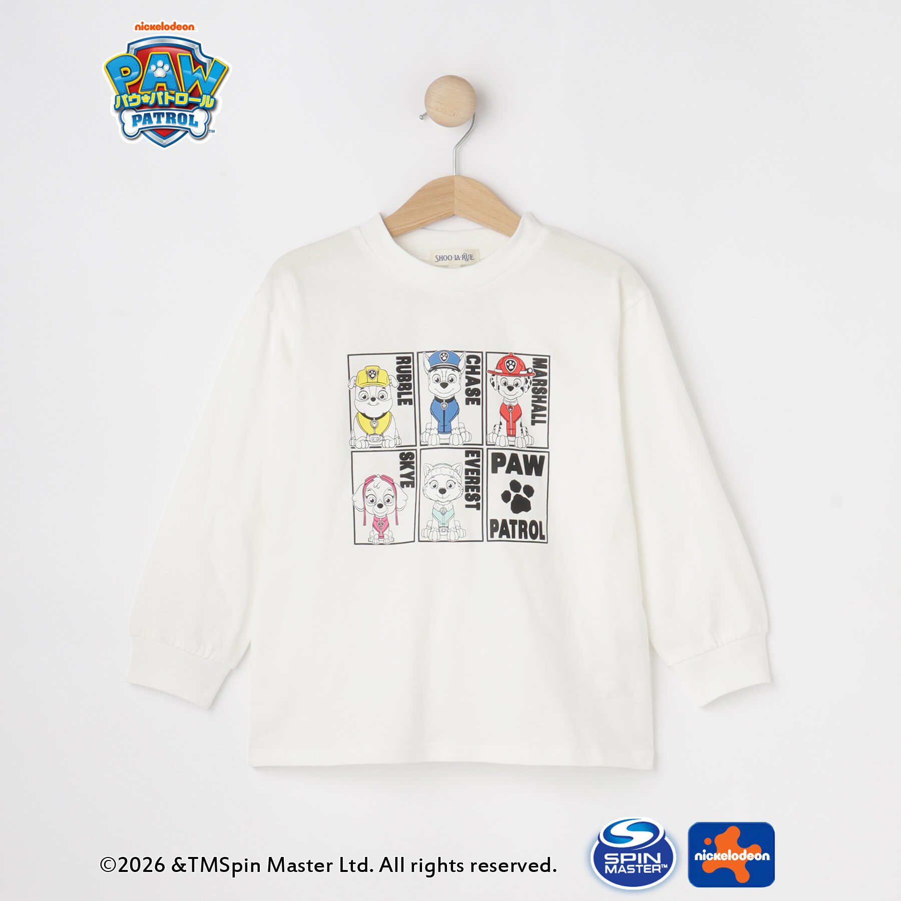 SHOO･LA･RUE「【PAW PATROL】プリントロンT」|Tシャツ・カットソー|