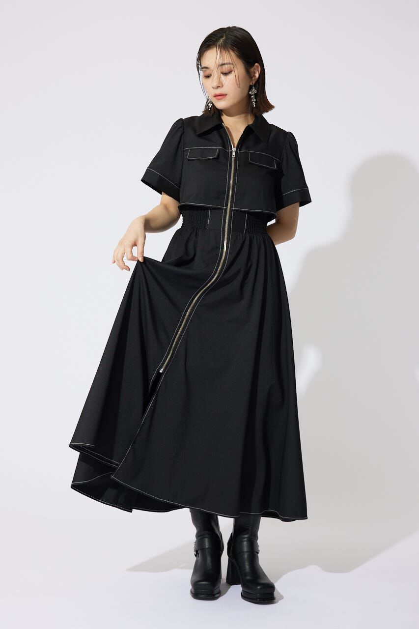 rienda「バストフレアワンピース」|ワンピース|