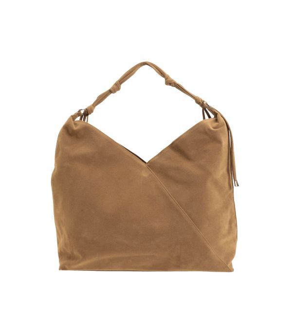 dazzlin「【キャセリーニ】Knot handle bag」|ハンドバッグ|ブラウン