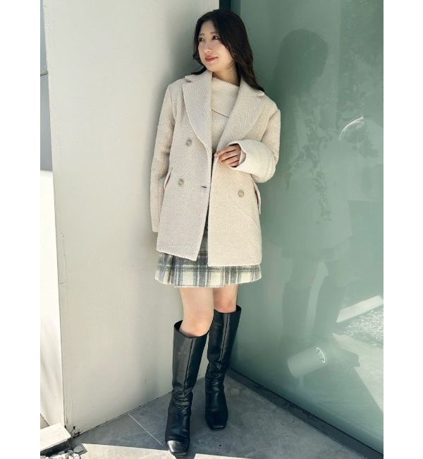 MERCURYDUO「2WAYアシメカラーニット」|ニット・セーター|