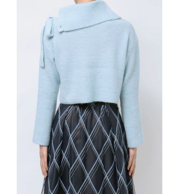 MERCURYDUO「2WAYアシメカラーニット」|ニット・セーター|