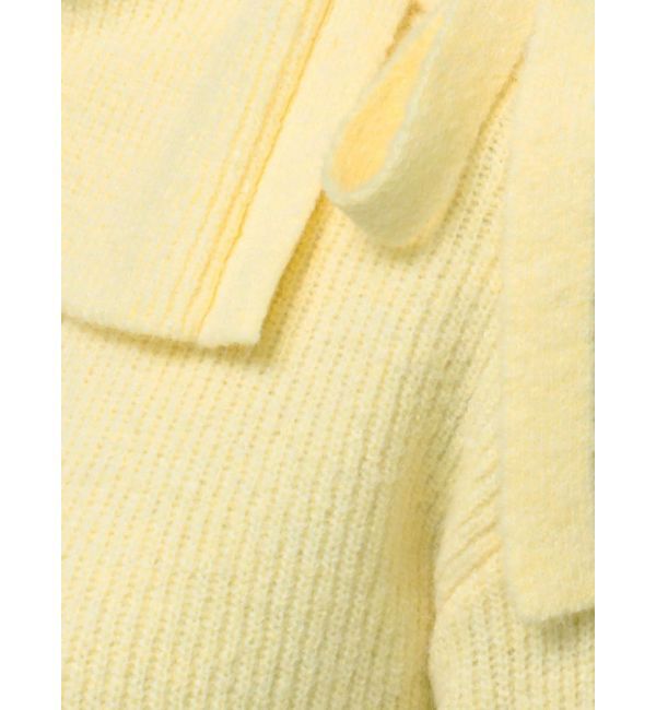 MERCURYDUO「2WAYアシメカラーニット」|ニット・セーター|