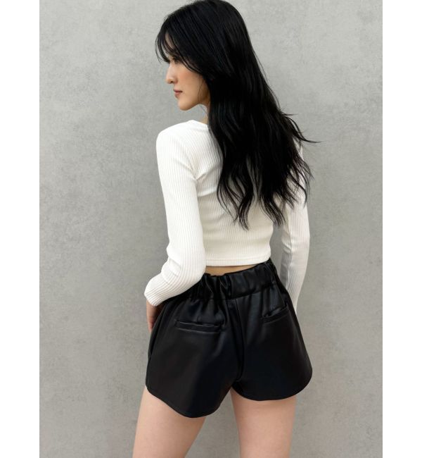 GYDA「2WAYリボンテレコトップス」|Tシャツ・カットソー|