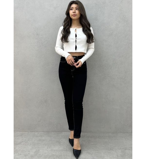 GYDA「2WAYリボンテレコトップス」|Tシャツ・カットソー|