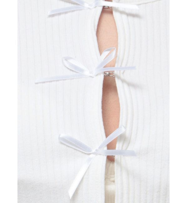 GYDA「2WAYリボンテレコトップス」|Tシャツ・カットソー|