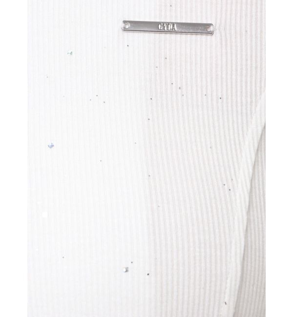 GYDA「GYDA hologram ZIPトップス」|Tシャツ・カットソー|