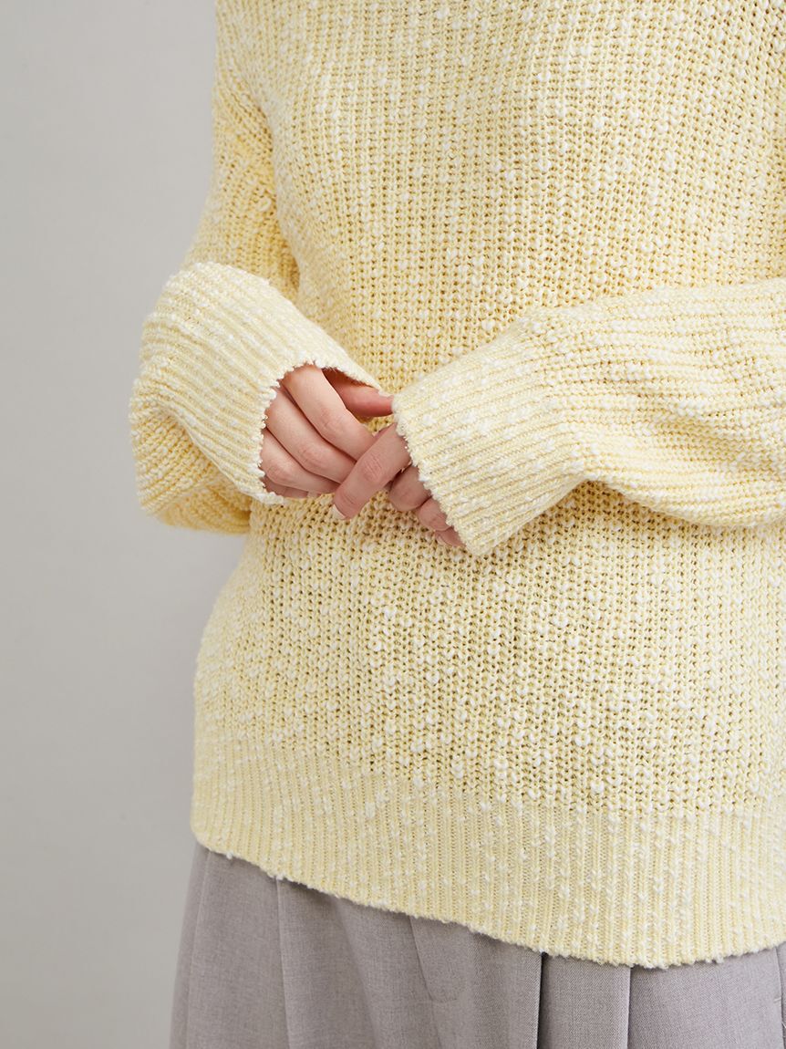 Mila Owen「ボートネック片畔ニット」|ニット・セーター|