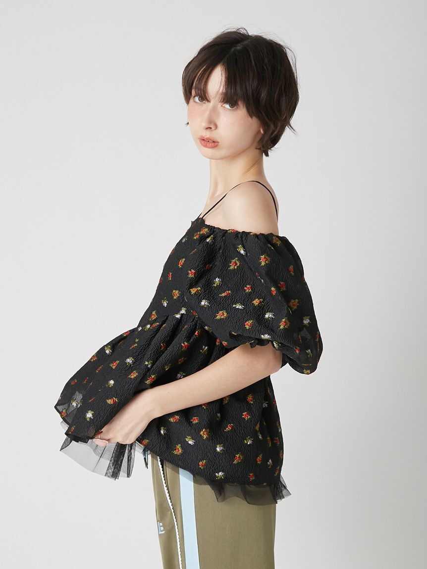 LILY BROWN「3way ペプラムトップス」|シャツ・ブラウス|