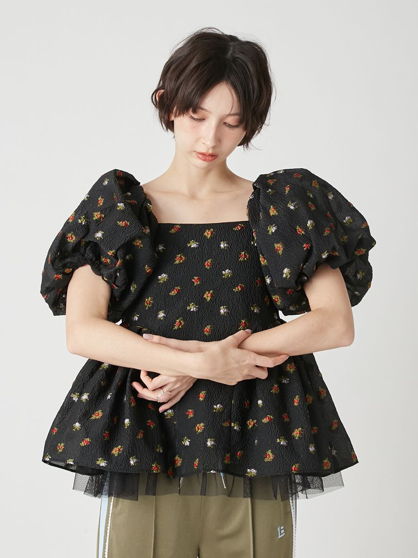 LILY BROWN「3way ペプラムトップス」|シャツ・ブラウス|