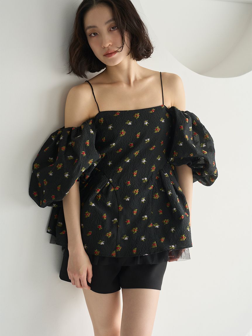 LILY BROWN「3way ペプラムトップス」|シャツ・ブラウス|