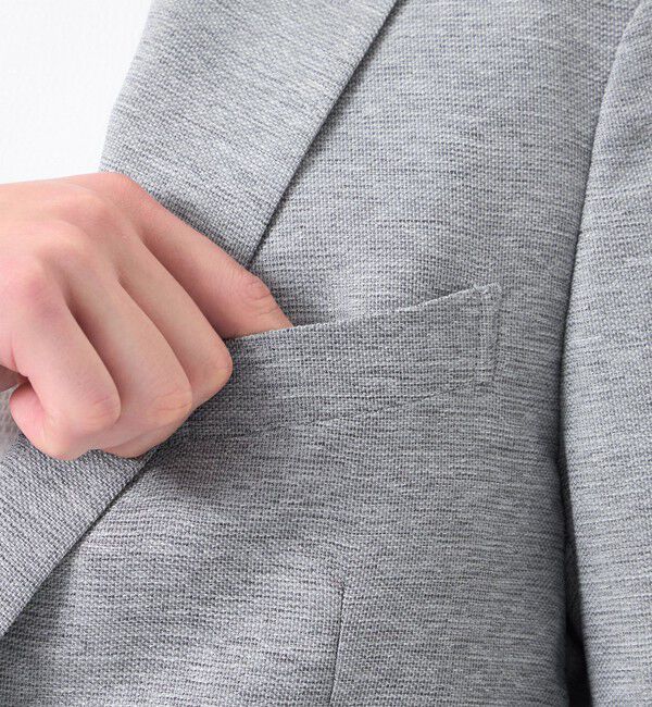 MACKINTOSH PHILOSOPHY「テーラードジャージー ジャケット ライトウェイトカラミ」|テーラードジャケット|