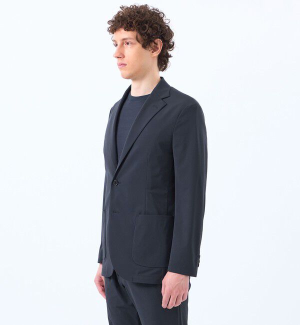 MACKINTOSH PHILOSOPHY「ドライフラットストレッチ イージージャケット ナイロントリコット」|テーラードジャケット|