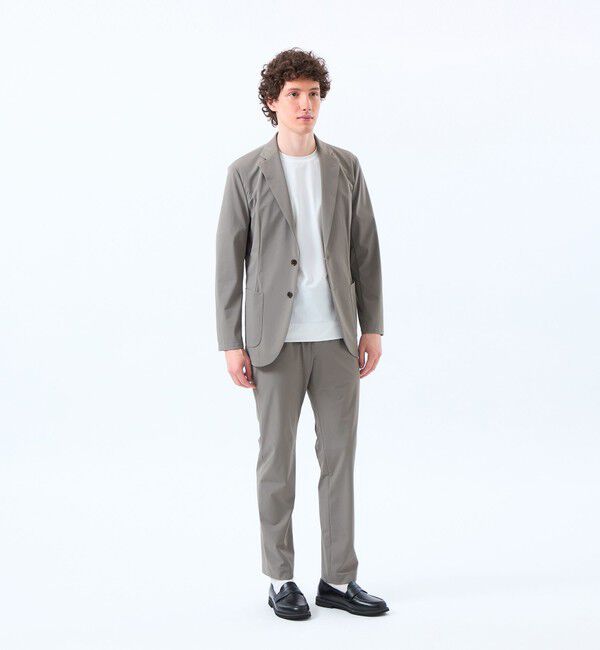 MACKINTOSH PHILOSOPHY「ドライフラットストレッチ イージージャケット ナイロントリコット」|テーラードジャケット|