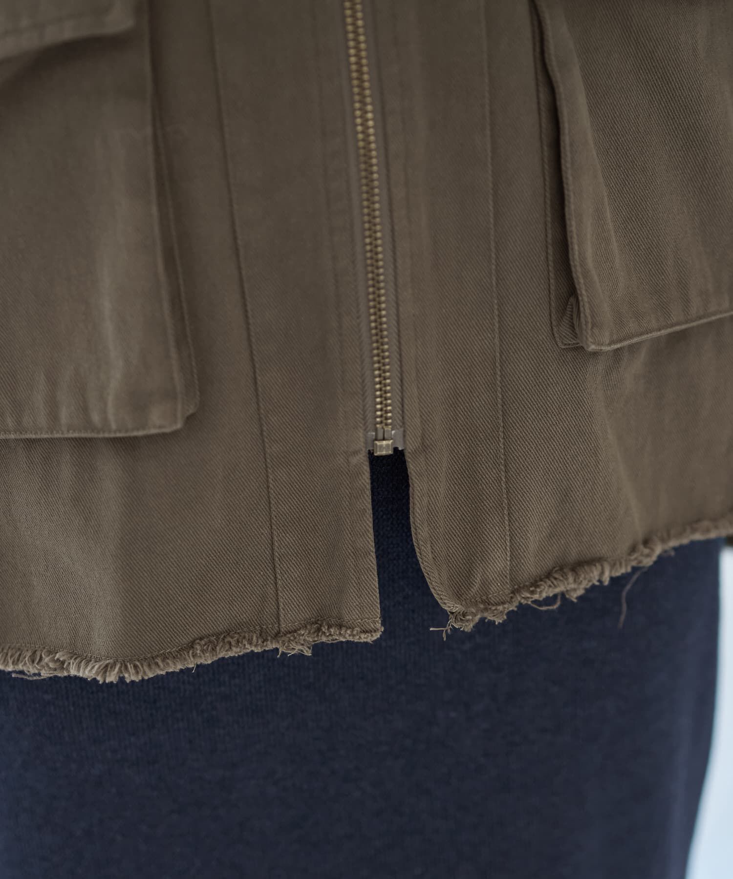 STYLE DELI「洗い加工ミリタリージャケット」|ミリタリージャケット|