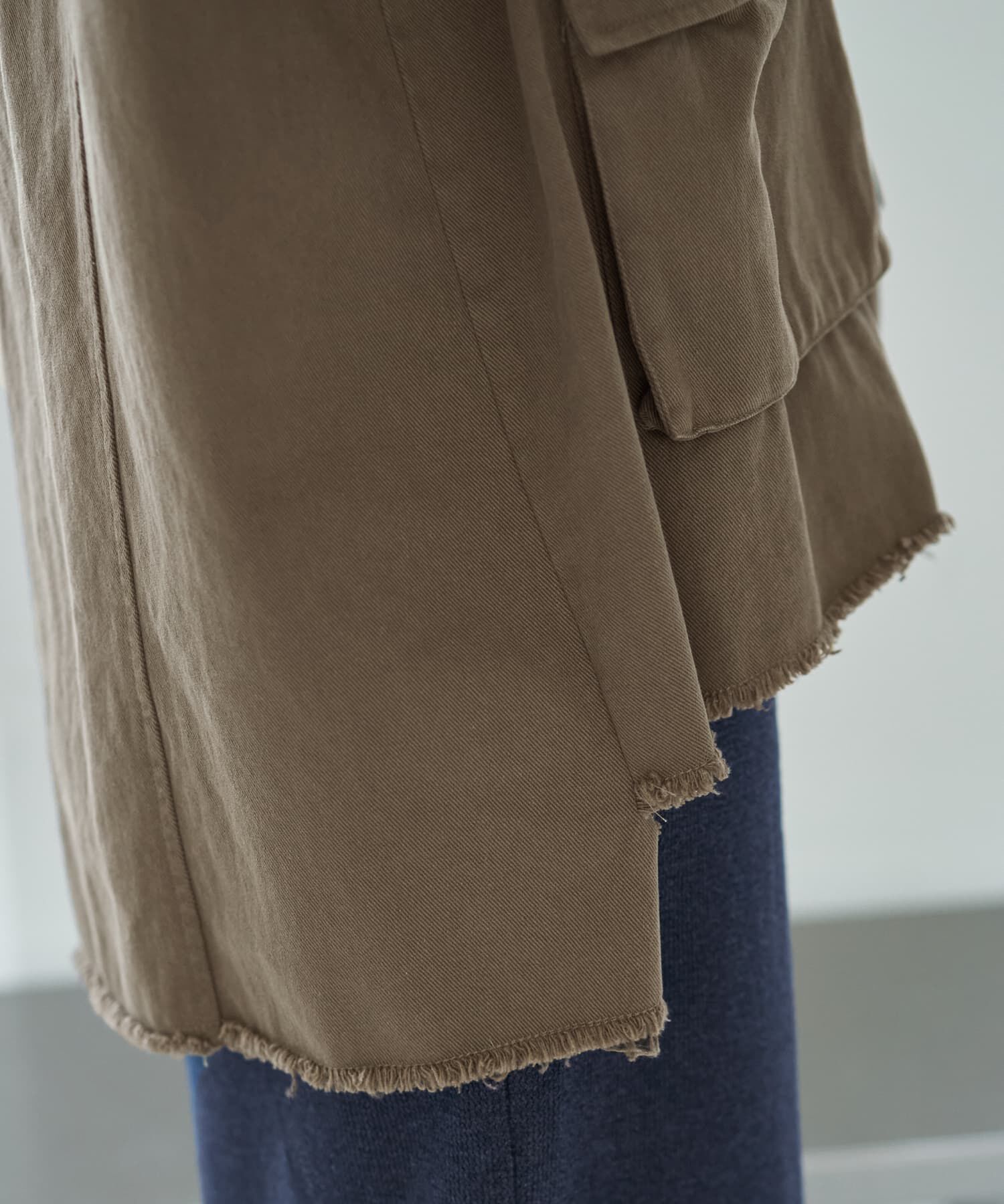 STYLE DELI「洗い加工ミリタリージャケット」|ミリタリージャケット|