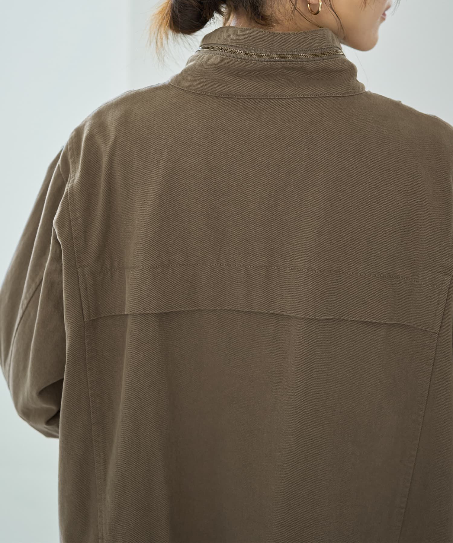 STYLE DELI「洗い加工ミリタリージャケット」|ミリタリージャケット|