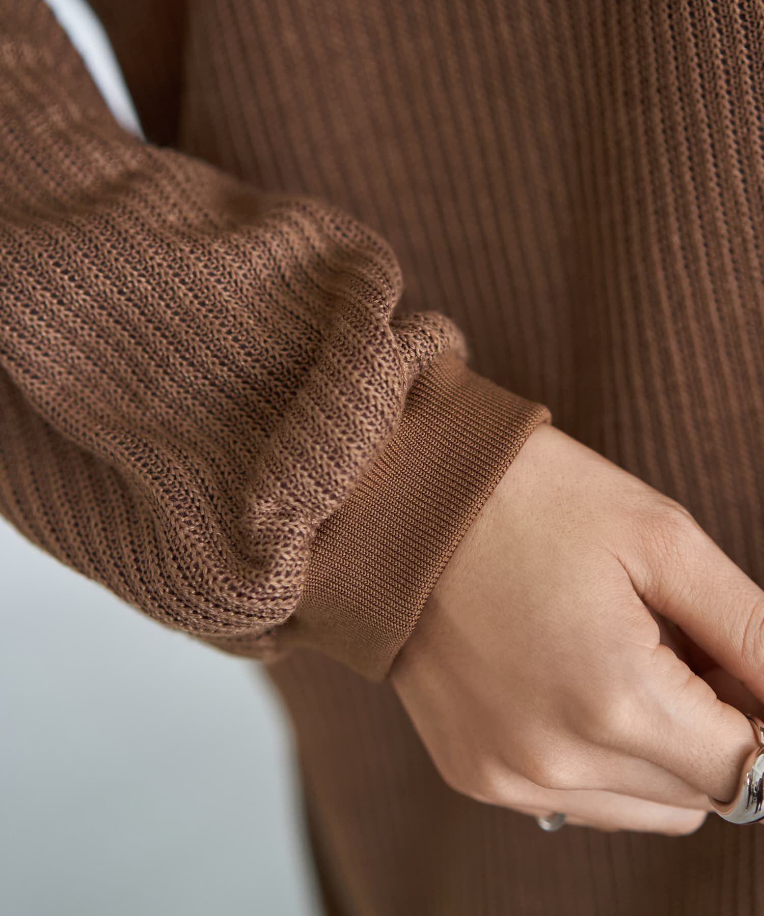 STYLE DELI「リラックスニットソーカーディガン」|カーディガン|