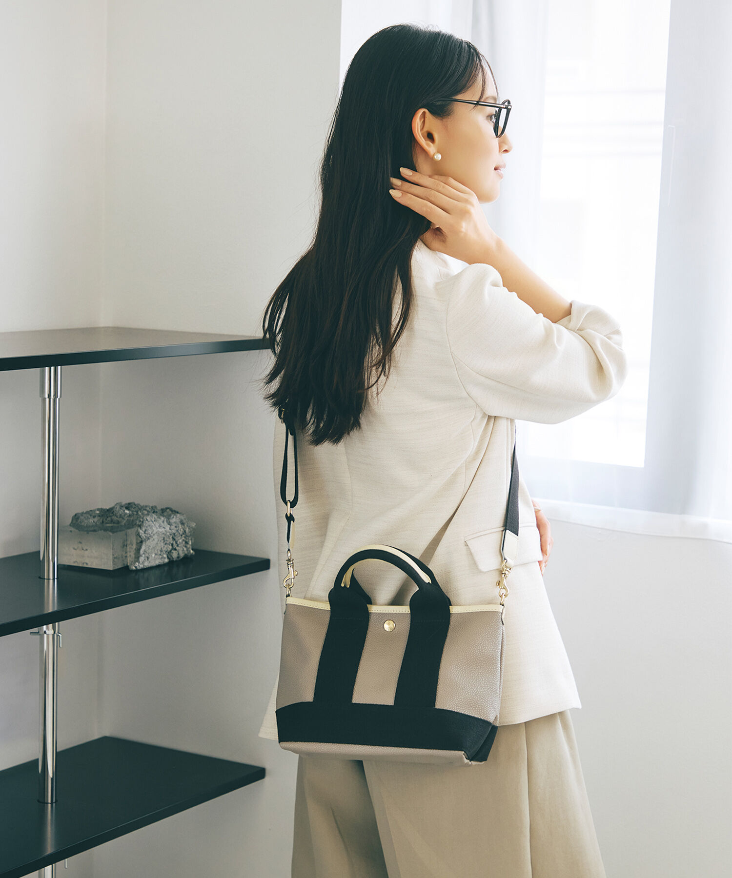 TOPKAPI BREATH「【Breath TOPKAPI】SCOTCH GRAIN スコッチグレイン ショルダー付き ミニ トートバッグ SS」|ショルダー・メッセンジャー|