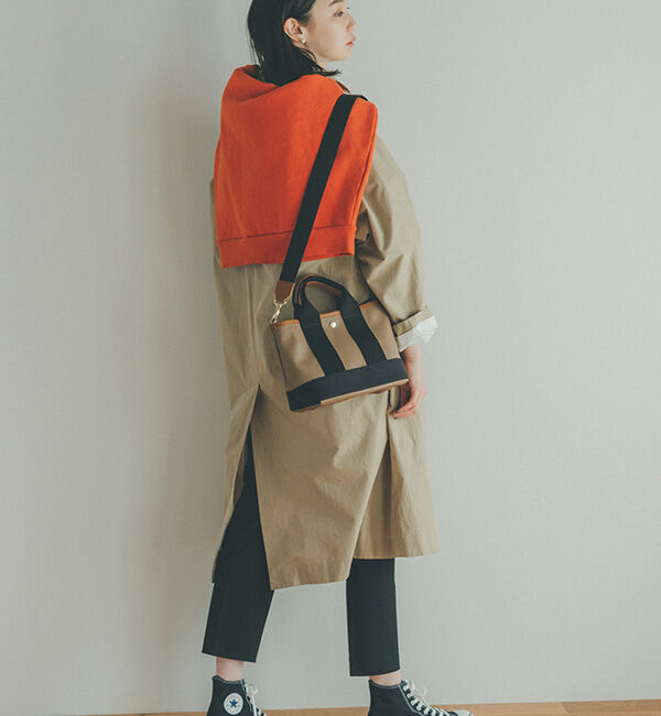 TOPKAPI BREATH「【Breath TOPKAPI】SCOTCH GRAIN スコッチグレイン ショルダー付き ミニ トートバッグ SS」|ショルダー・メッセンジャー|