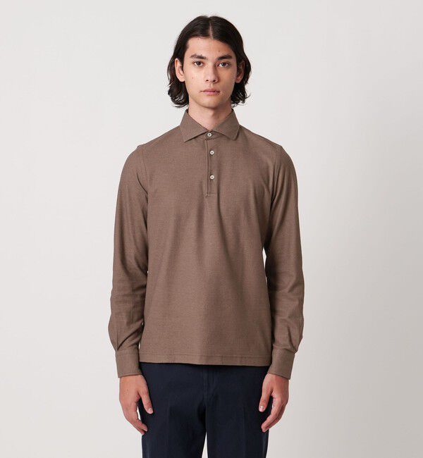 UNITED ARROWS「【別注】＜GUY ROVER＞ロングスリーブ ポロシャツ」|ポロシャツ|