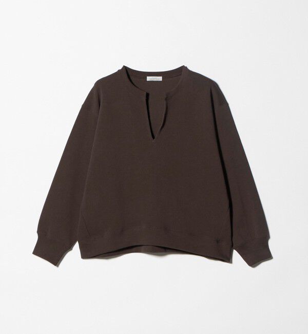 UNITED ARROWS green label relaxing「【WEB限定】＜at ease＞ダブルフェイス プルオーバー カットソー」|Tシャツ・カットソー|